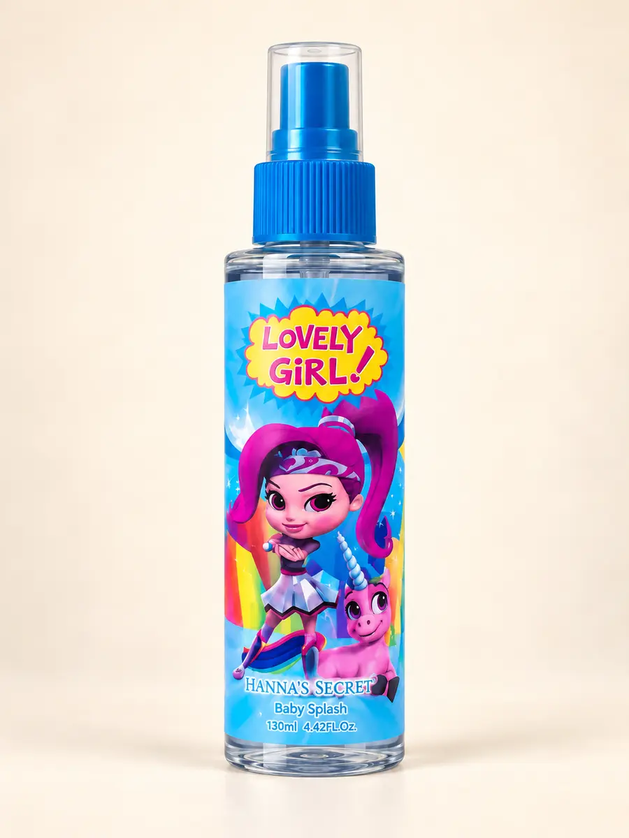 Lovely Girl Baby Splash studio product view