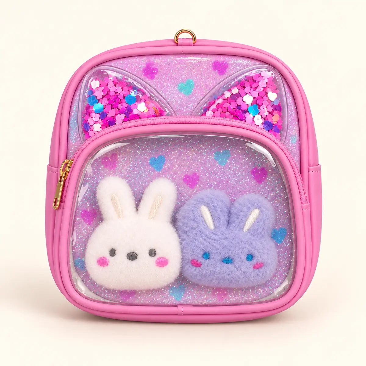 Pink Bunny Mini Bag AI studio illustration