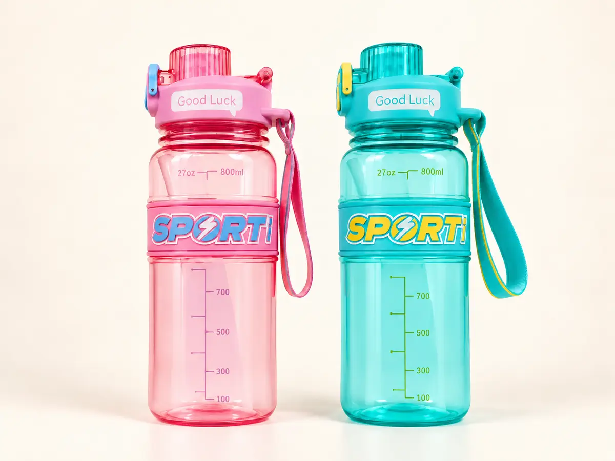 Sporti Water Bottles in available design examples