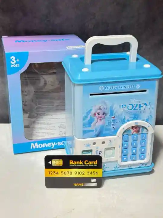 Blue Frozen Electronic Money Safe
