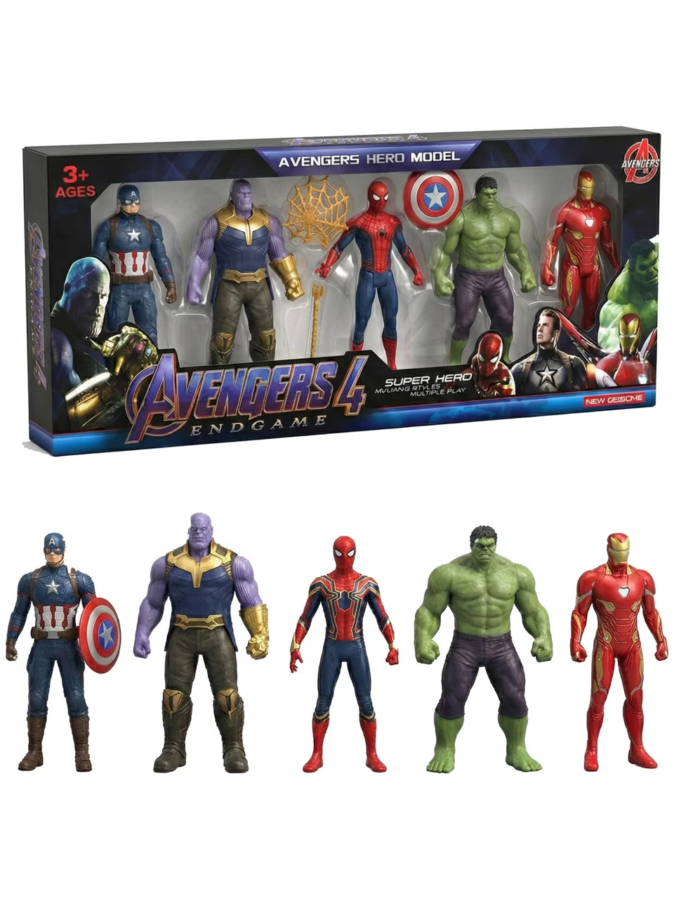 Avengers Five-Character Figure Set